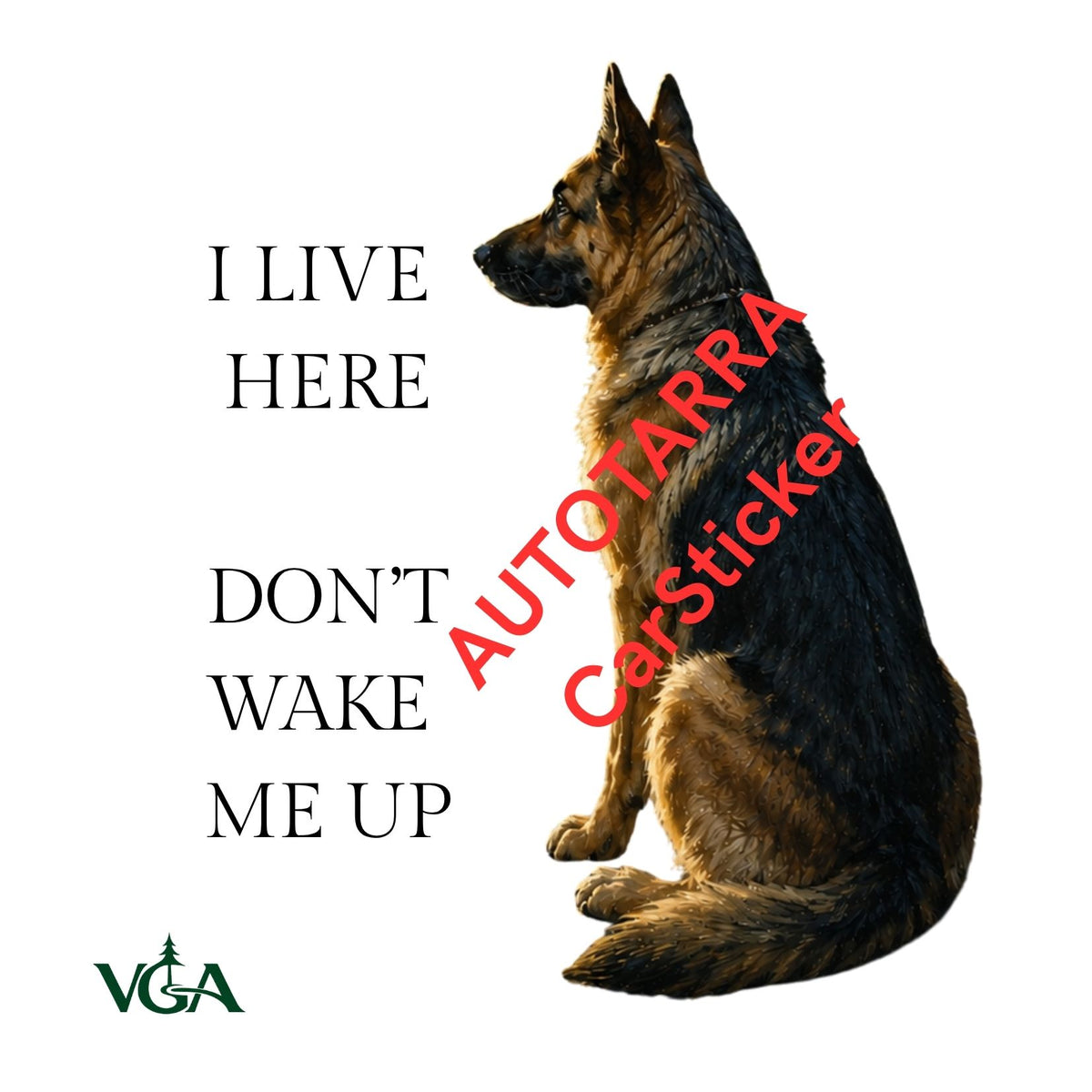 Don’t Wake Me Up - Nova – Car Stickers