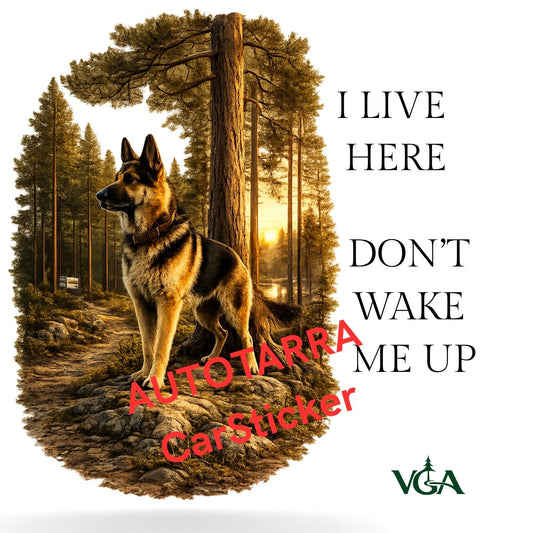 I live here - Nova – Car Stickers