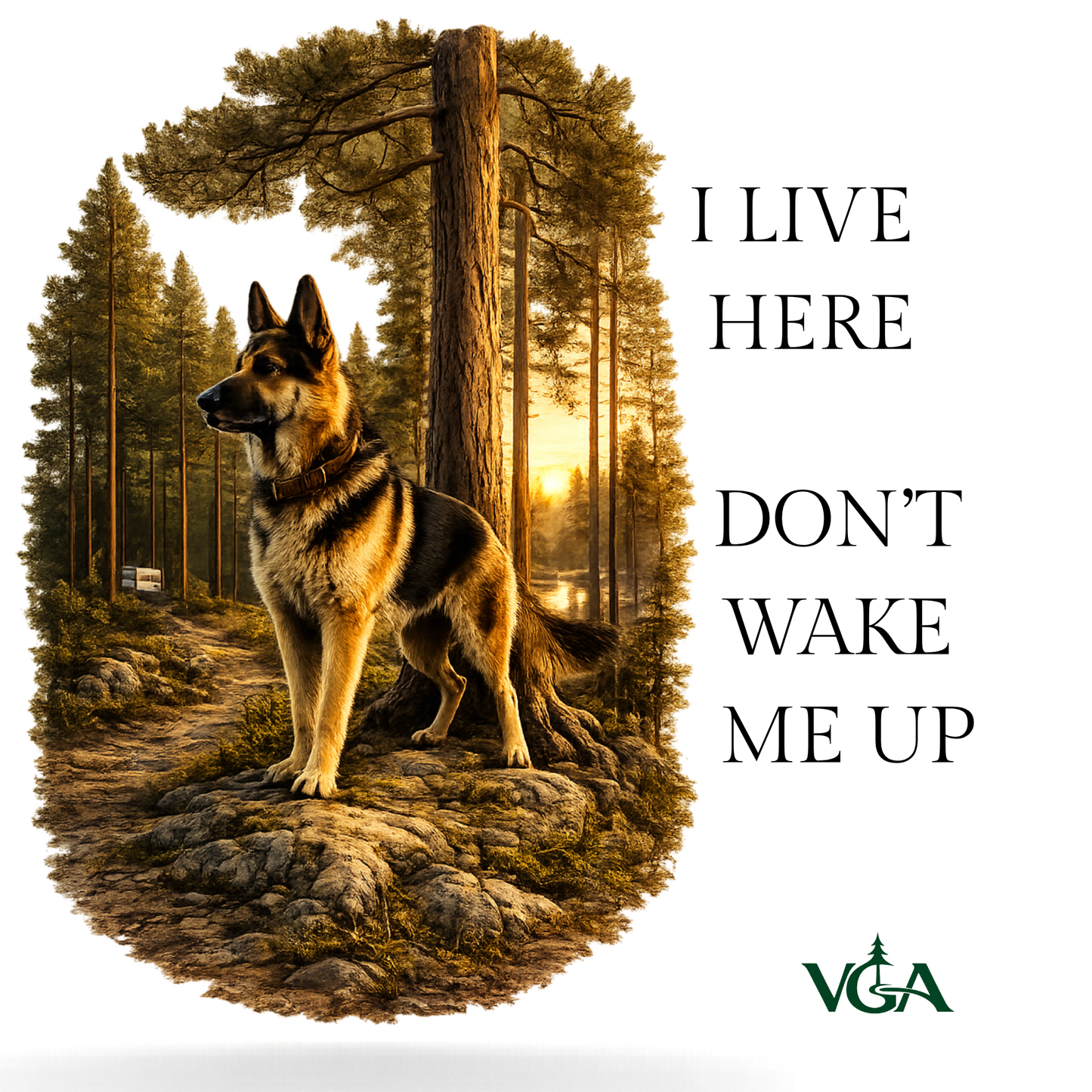 I live here - Nova – Car Stickers